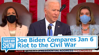 Joe Biden Compares Jan 6 Riot to the Civil War
