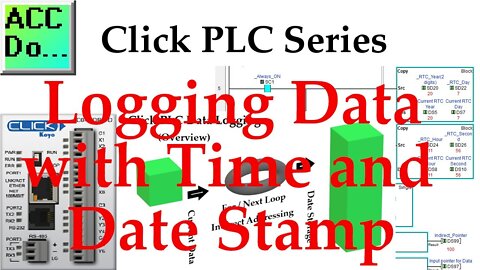 Click PLC Logging Data with Time and Date Stamp