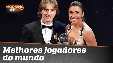 Marta e Modric são eleitos os melhores jogadores do mundo