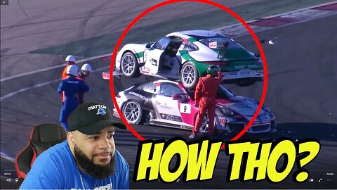 Race Car Drivers Having A Really Bad Day On The Job