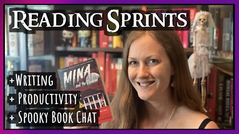 LIVE READING / WRITING SPRINTS + guests (cozy & spooky book chat) productivity #booktube #authortube