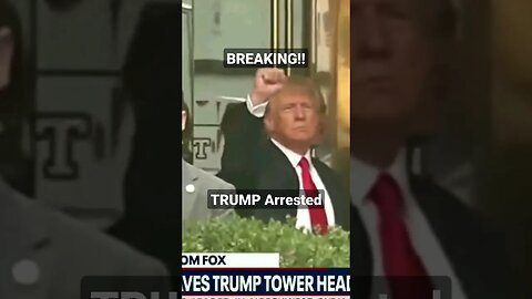 Breaking News Trump Arrested