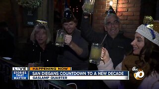 San Diegans ring in new decade on New Year's Eve