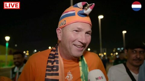 Oranje Fans dolgelukkig in Qatar: 'Mazzel dat we zo'n goede keeper hebben'