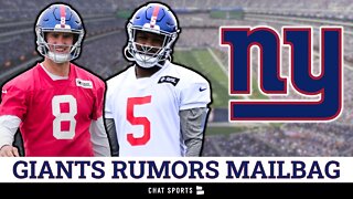 Giants Rumors Ft Kayvon Thibodeaux, Cor’Dale Flott, Shane Lemieux, Jashaun Corbin, Daniel Jones| Q&A