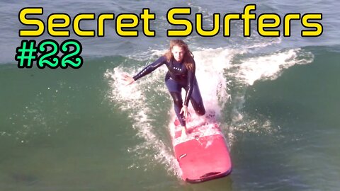 Liza learns to Surf with Lorenzo, Master Surf Instructor, Cardiff by the Sea