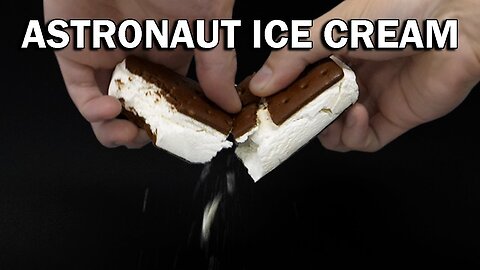 Making astronaut ice cream