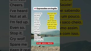 Expressões em inglês