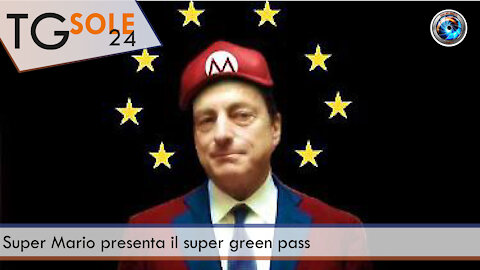 TgSole24 - 24 novembre 2021 - Super Mario presenta il super green pass