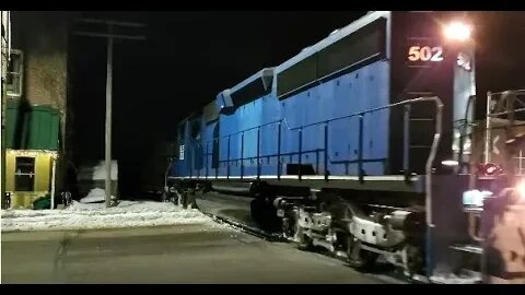 Caught The First NIGHT TRAIN In A Really Long Time! #trains #trainvideo | Jason Asselin