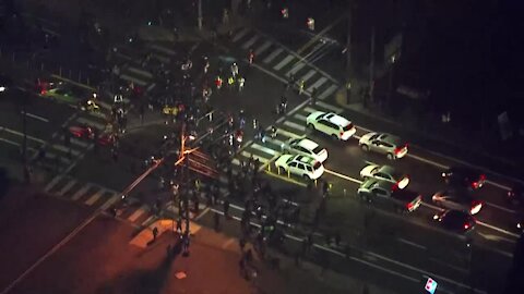 Dozens arrested as violent Portland protests continue