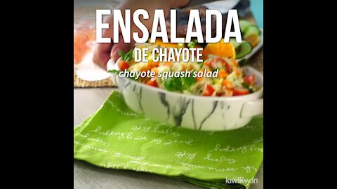Chayote salad