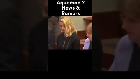 Amber Heard Canned From Aquaman 2?