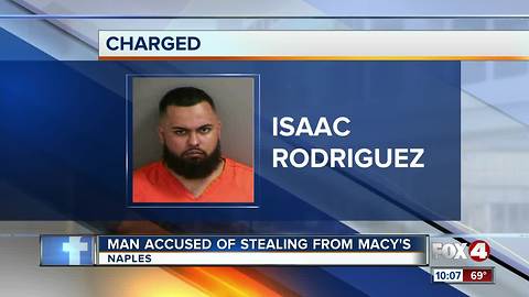 Man Accused of Stealing From Macy's