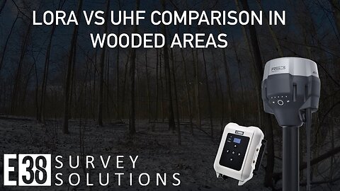 Emlid Reach RS3 LoRa vs UHF Range Comparison | Wooded Areas