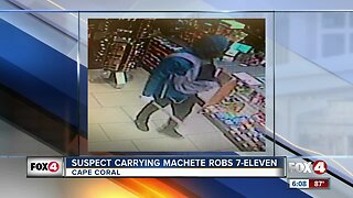 Machete-carrying man robs Cape Coral store
