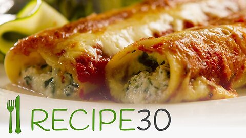 Try me, SPINACH AND RICOTTA CANNELLONI