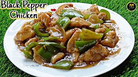 Chicken In Black Pepper sauce Recipe || Black Pepper Chicken Recipe.