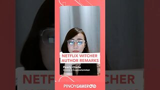 Netflix Witcher Author Response #witcher #pinoygamerph #podcastphilippines #shorts #shortsph