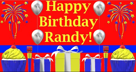 Happy Birthday 3D - Happy Birthday Randy - Happy Birthday To You - Happy Birthday Song