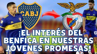 Noticias de Boca Juniors y Benfica | El interés del Benfica en las jóvenes promesas