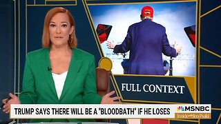 Jen Psaki Claims Trump Is Doubling Down On Political Violence