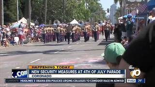 Coronado residents wait for hours for parade spot