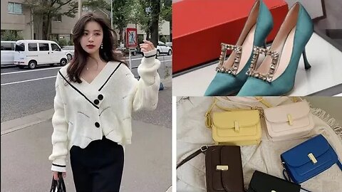 Women Bags, jacket, fashionable shoes sandal heels |Dampi 11