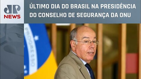 Mauro Vieira: “Brasil defende pauta humanitária na guerra entre Israel e Hamas”