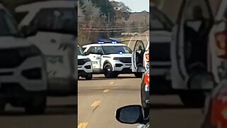 Cops Blocking the Road #youtubeshorts #1stamendment #auditor #1stamendmentauditor