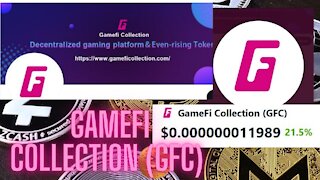 GameFi Collection (GFC) new coin current value $0.000000011847