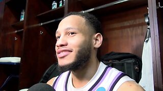 Kansas State Basketball | Markquis Nowell Postgame Interview | K-State 75, Kentucky 69