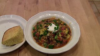 Turkey Chili -- Texas Style