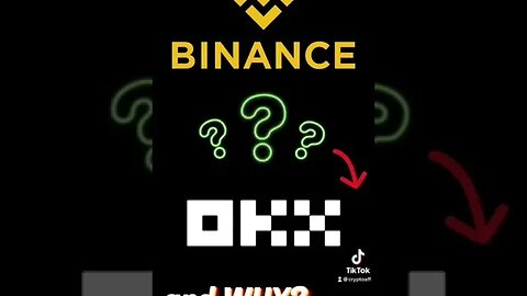 Binance VS OKX. 👉👉👉Why not Binance❓❓❓