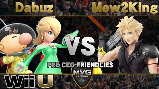 Dabuz (Rosalina & Olimar) vs. Mew2King (Cloud) - PRE CEO Friendly Matches