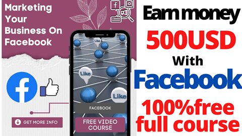 Tips For Marketing Your Business On Facebook 100% full course#workfromhomefb