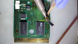 Pokémon Gold Gameboy Cartridge Salvage/Restoration