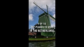 Netherlands Iconic Place Zaanse Schans #SHORTS