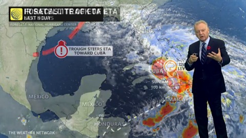 Eta threatens Cuba and Florida with dangerous storm surge, flash floods and strong winds