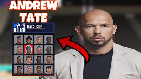 Best ANDREW TATE! Face Creation in NBA2K24!