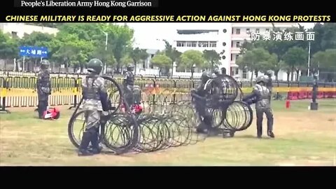 China is Invading Hong Kong Right Now in video released, Bob Kudla