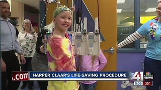 Unique surgery gives 10-year-old with cancer a second chance