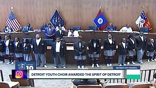 Detroit Youth Choir honored with Spirit of Detroit Award