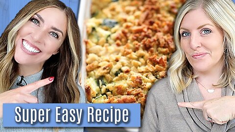 Fast and Easy Chicken Zucchini Casserole - Easy Dinner Idea