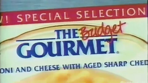 The Budget Gourmet "Things That Make You Go Mmm Jingle" Commercial (1993)
