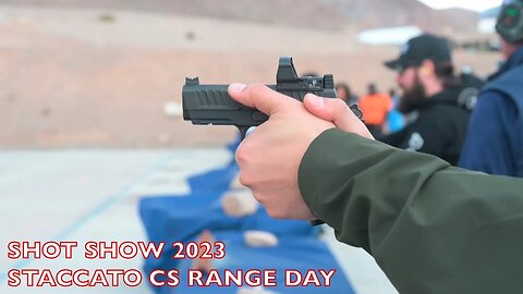 Staccato CS w/ Michelle Viscusi - SHOT Show Range Day