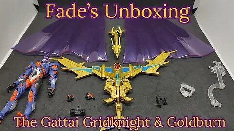 Fade's Unboxing The ULTIMATE TRANSFORMATION - The Gattai Gridknight and Goldburn