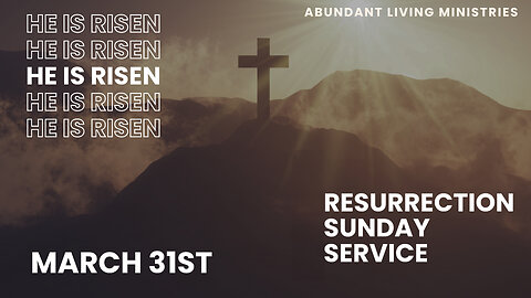 Resurrection Sunday Service | 3-31-24 | ALM