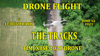 Drone Flight - The Tracks at Leidigh Park - June 12, 2021