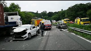 SOUTH AFRICA - Durban - Serious accident on M7 (Videos) (Set 2) (FDr)